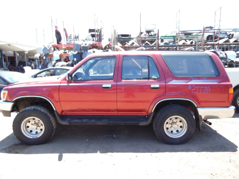 1994 TOYOTA 4RUNNER SR5 BURGUNDY 3.0L MT 4WD Z17781